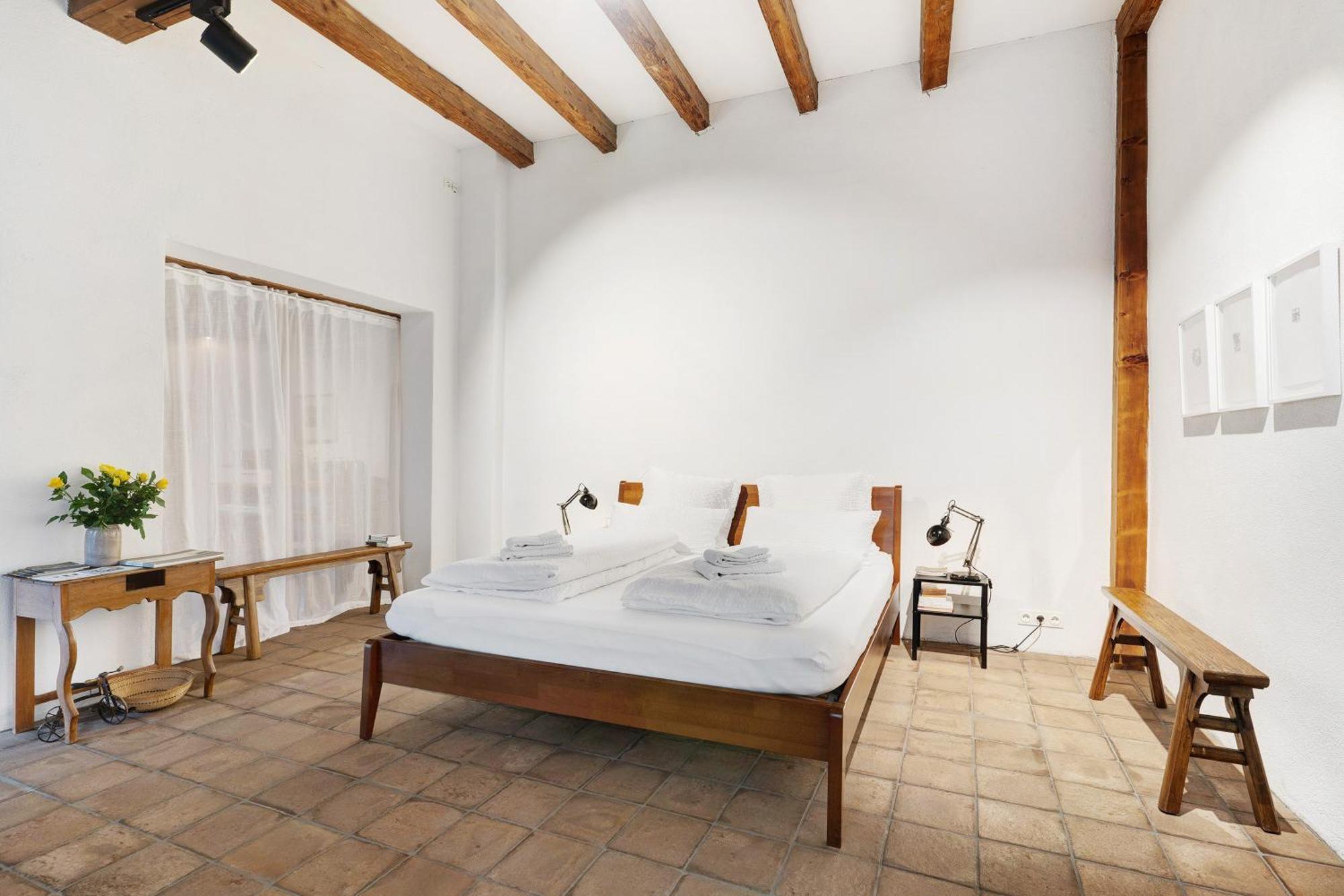 Ferienwohnung Loft Im Kuenstlerhaus Riegel Exterior foto