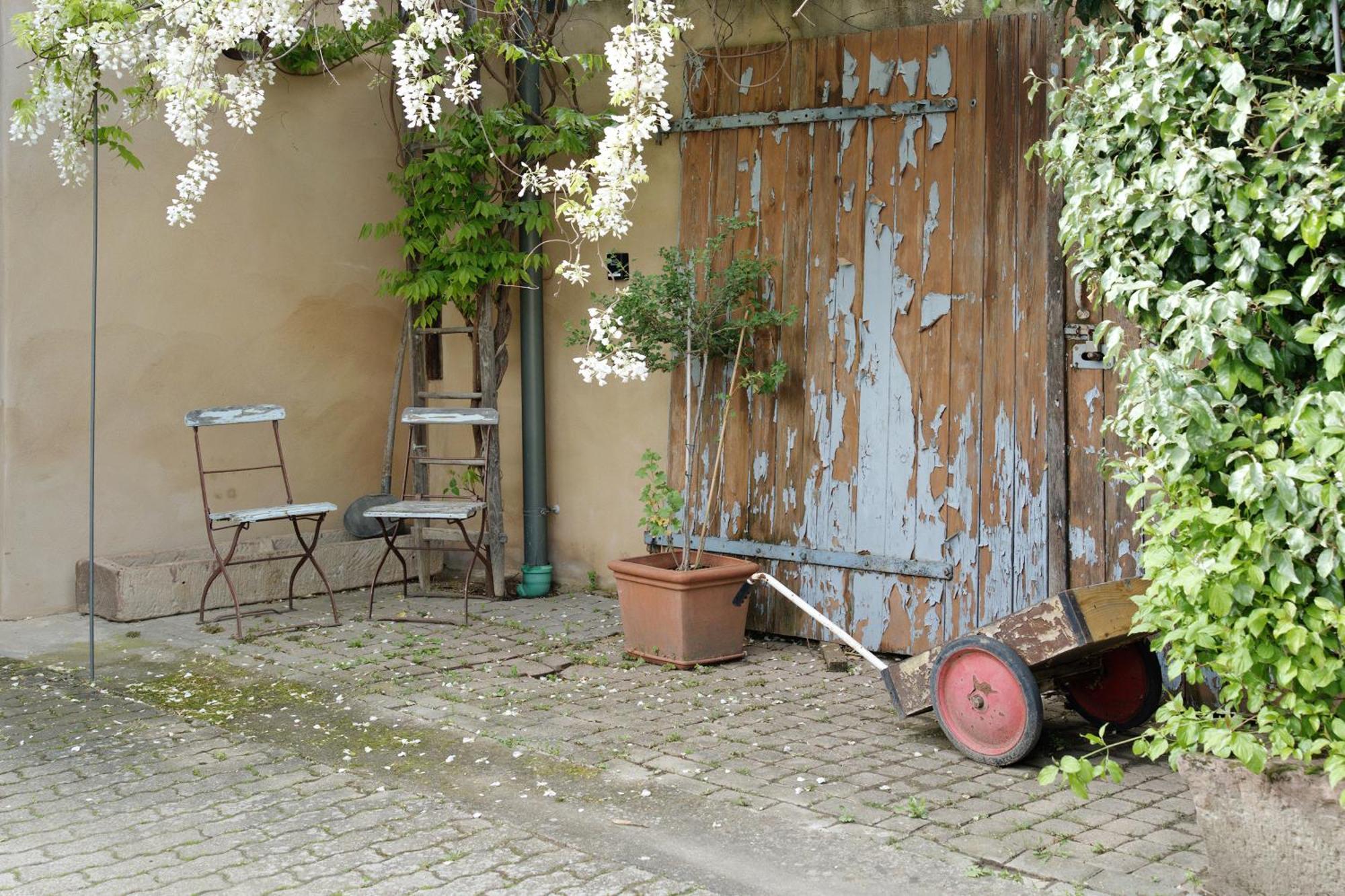 Ferienwohnung Loft Im Kuenstlerhaus Riegel Exterior foto