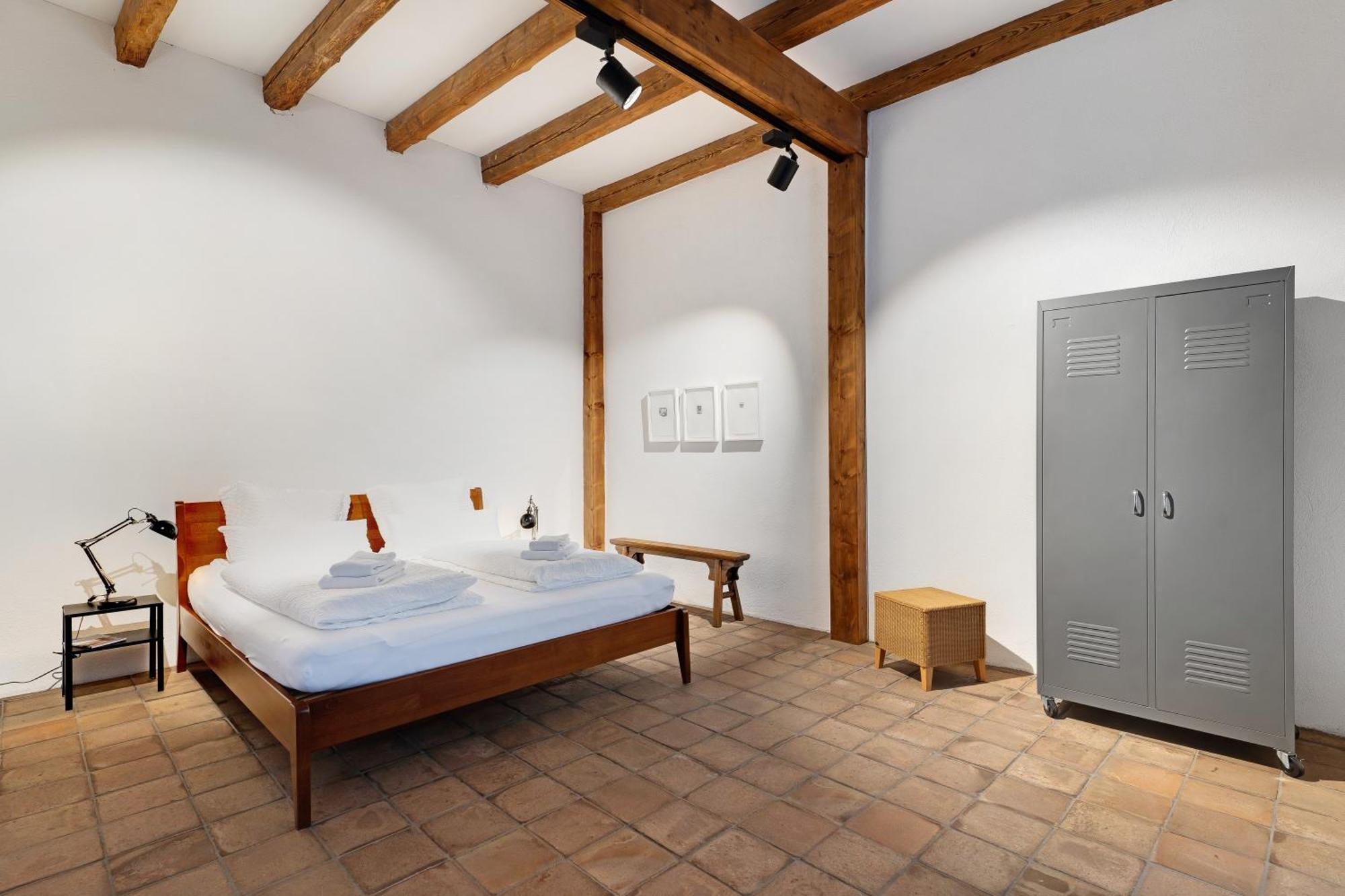 Ferienwohnung Loft Im Kuenstlerhaus Riegel Exterior foto
