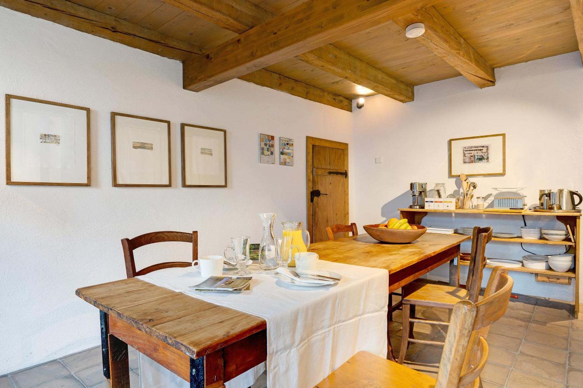 Ferienwohnung Loft Im Kuenstlerhaus Riegel Exterior foto